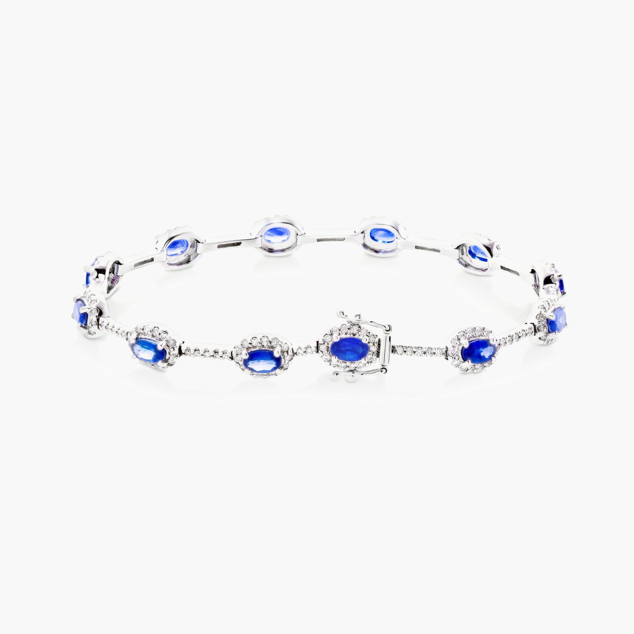 Sapphire & diamond bracelet