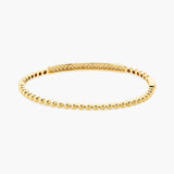 Diamond Pave bar bangle 1