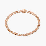 Pavé Diamond Cuban Link Bracelet