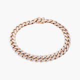 Pavé Diamond Cuban Link Bracelet