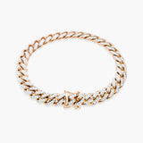Pavé Diamond Cuban Link Bracelet