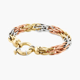 Gold Woven Link Bracelet