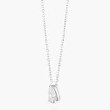 Pear Diamond Pendant Necklace