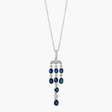 Sapphire and Diamond Pendant