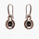 Black Diamond Drop Earrings