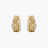 Canary Yellow Diamond Earrings