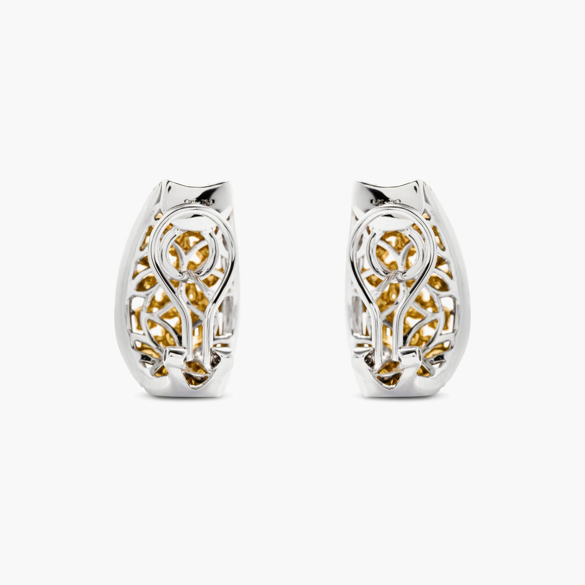 Canary Yellow Diamond Earrings