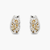 Canary Yellow Diamond Earrings