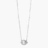 Marquis diamond pendant & chain