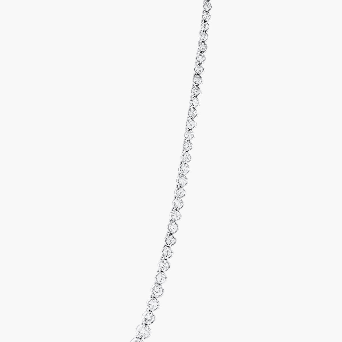 Diamond line necklace 1
