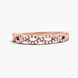 Fancy half eternity band