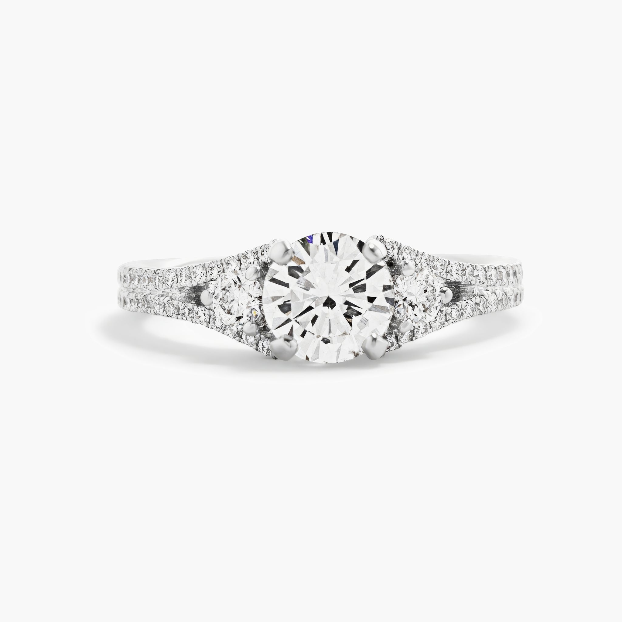 Diamond engagement ring
