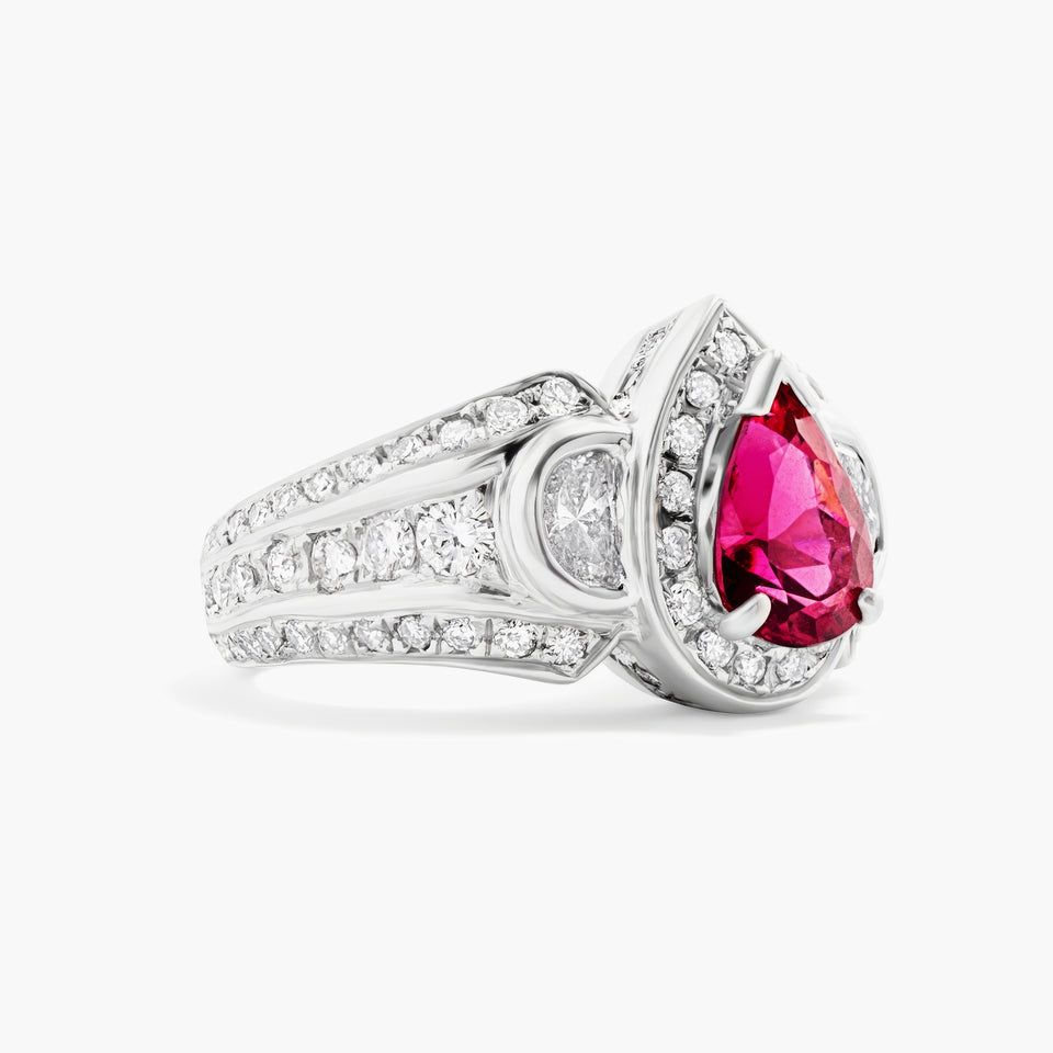 Diamond and Tourmaline