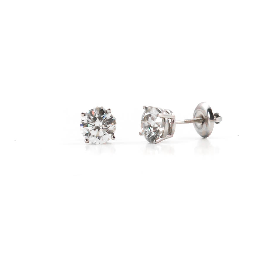 Diamond Stud Earrings