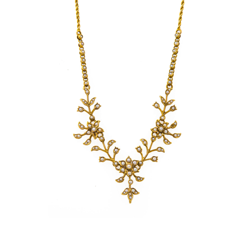 Antique Pearl Necklace