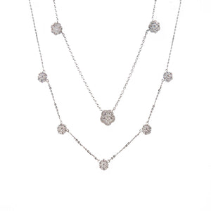 Diamond Station Necklace