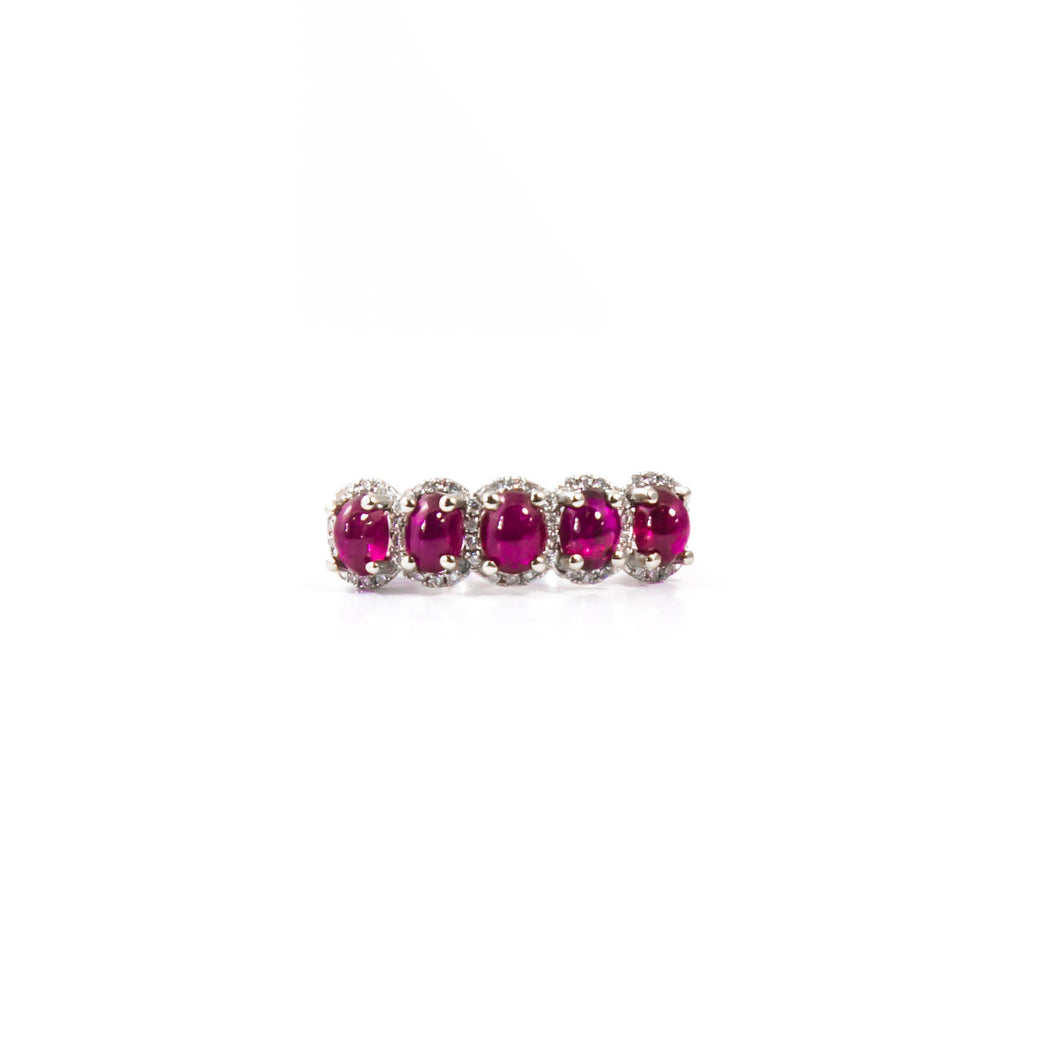 Ruby and Diamond Band