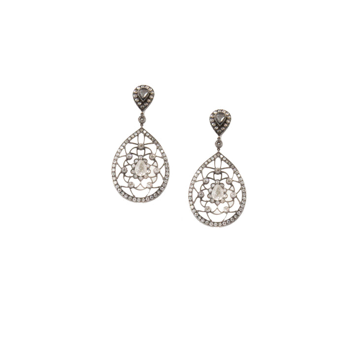 Antique Diamond Earrings