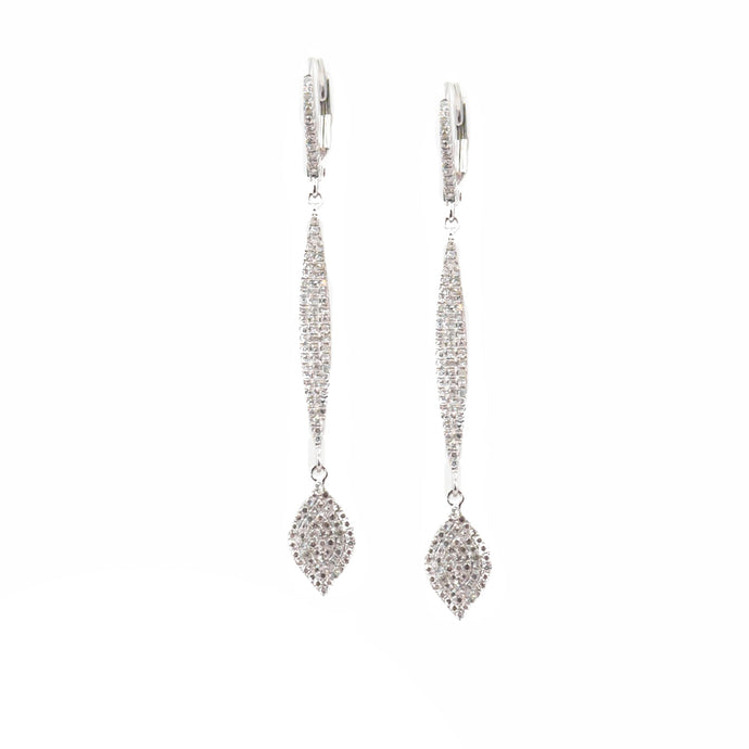 Diamond Drop Earrings