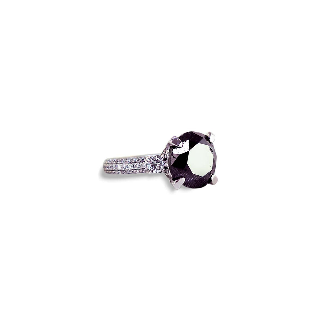 Black Diamond Ring